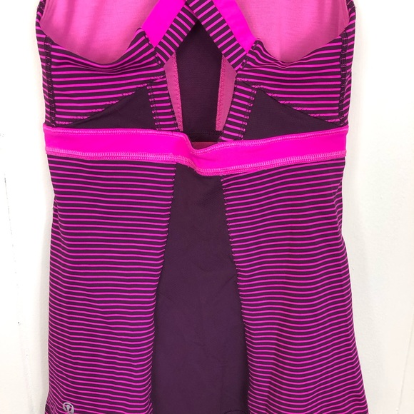 Lululemon Stuff your Bra Tank II Raspberry Plum Sz 4 - Picture 10 of 12